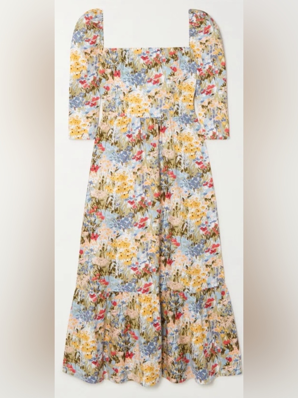 ❤️⭐️🌹 NWT and Beautiful! Reformation Cyprus Midi Dress, Size 6 🌹⭐️❤️ - Picture 13 of 13